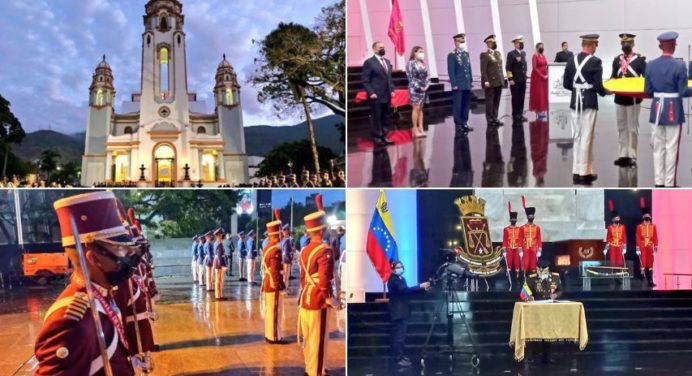 Autoridades conmemoran el día de la Bandera Nacional