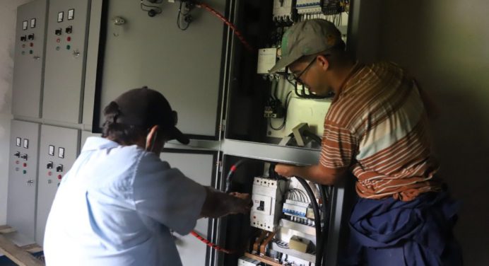 Avanzan trabajos de recuperación en planta del Bajo Guarapiche