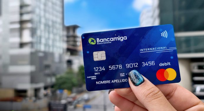 Bancamiga pionera en transacciones sin contacto lanza tarjeta de débito Mastercard