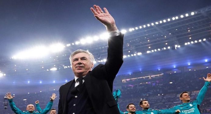 Carlo Ancelotti terminará su carrera con el Real Madrid