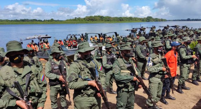 Componentes militares de Monagas y Guayana combatirán grupos de delincuencia al Sur del estado