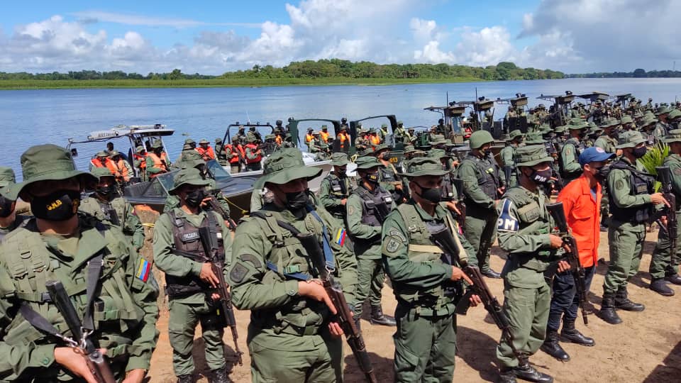 Componentes militares de Monagas y Guayana combatirán grupos de delincuencia al Sur del estado