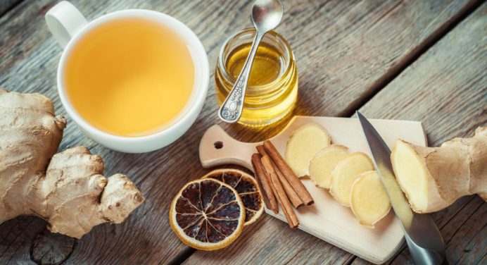 ¿Deseas desinflamar el vientre?, Prepara el té de jengibre de manera natural
