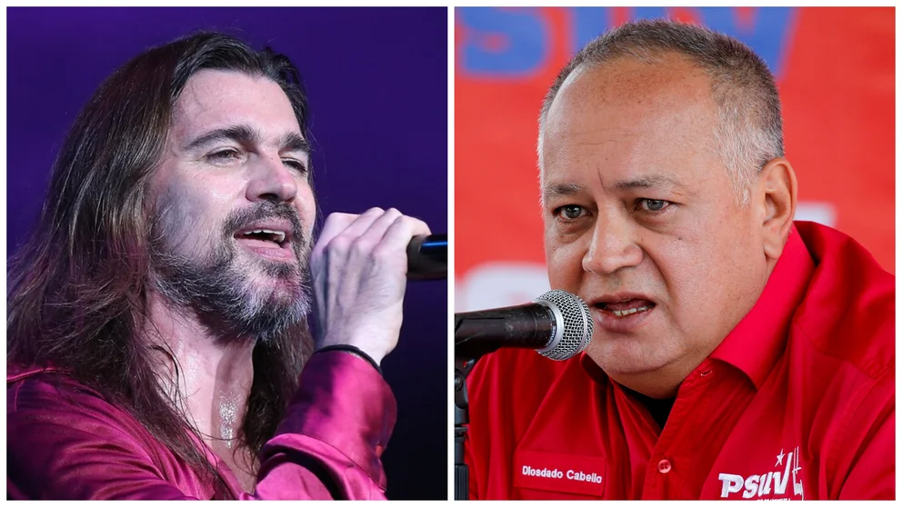 Diosdado Cabello a Juanes: Eres un inmoral supremo y vienes es por plata