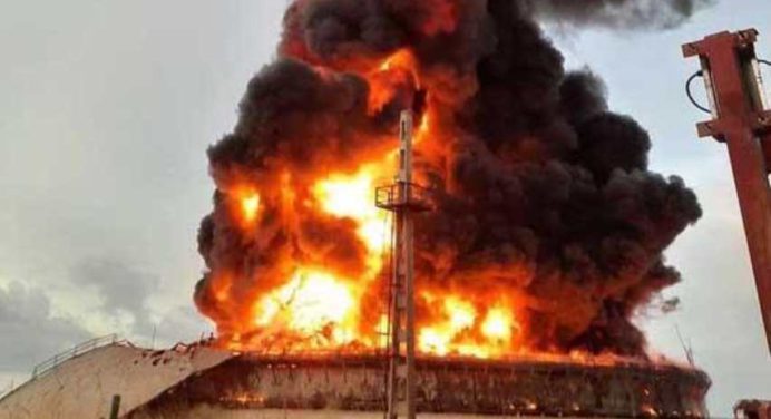 Explosión de tanque de combustible en Cuba deja 49 heridos