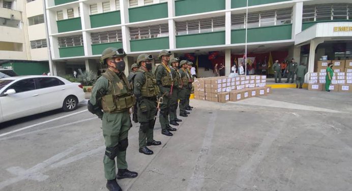 FANB dona insumos médicos y quirúrgicos a Hospital Militar Universitario Dr. Carlos Arvelo