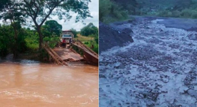 Fuertes lluvias en Mérida causaron el colapso de las vías dejando incomunicadas a varias comunidades