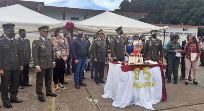 GNB conmemora en Punta de Mata 85 años en defensa de la nación