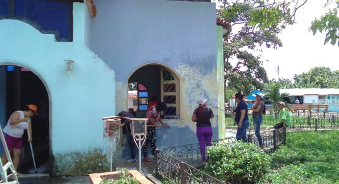 Gobernador Luna y alcaldesa Tillero embellecen el casco central de Morón