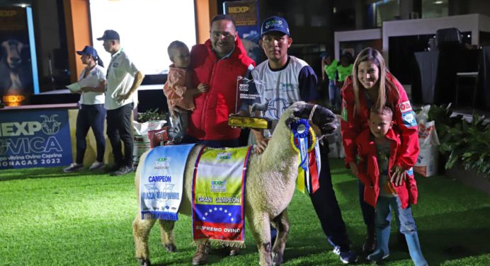 II Expo Ovica Monagas 2022 premió las mejores razas de cabras y ovejas