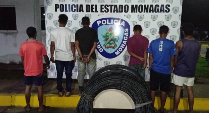 Polimonagas desmanteló en El Furrial al grupo delictivo «Los Cibernéticos»