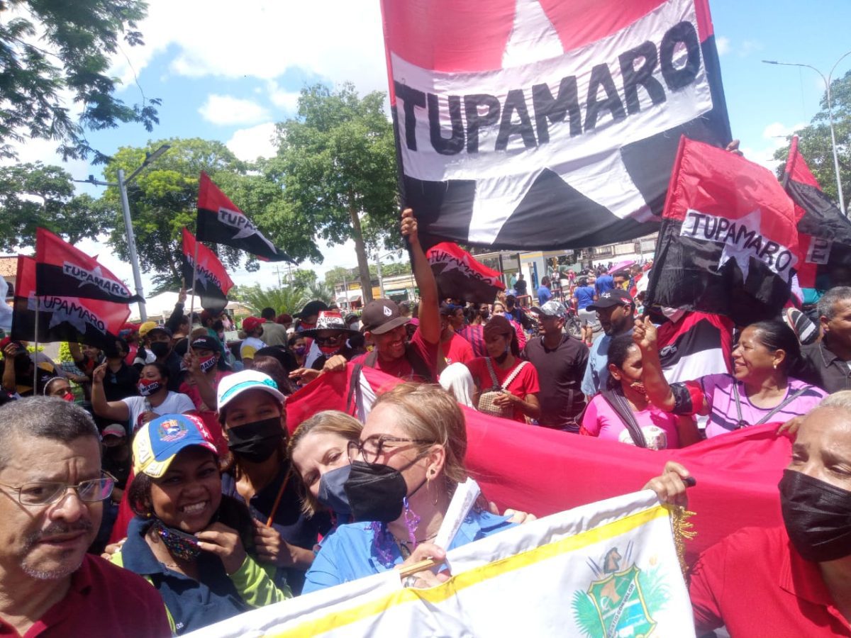 maturin se desbordo con la marcha a favor del proceso revolucionario laverdaddemonagas.com tupamaro222