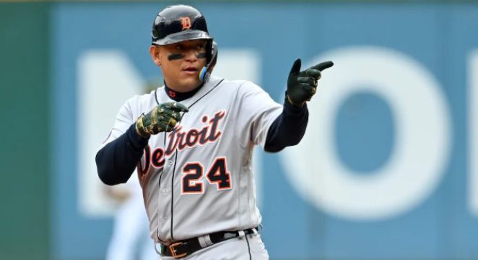 Miguel Cabrera llegó a 607 dobles y 3.079 hits en las Grandes Ligas