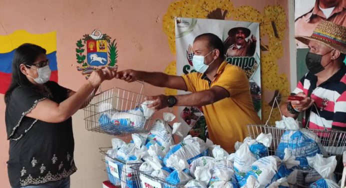 Misión Alimentación atendió a 439 familias de Brisas de Morichal