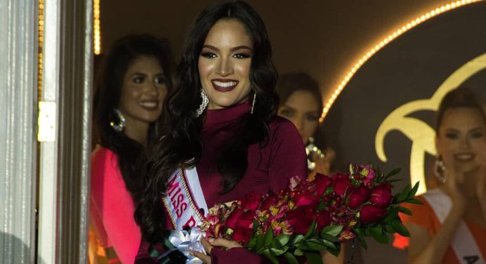 Miss Monagas Sotillo ganó banda como favorita prensa 2022