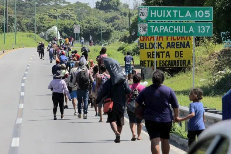 nueva caravana de migrantes en el sur mexicano amenaza con salir hacia eeuu laverdaddemonagas.com caravana