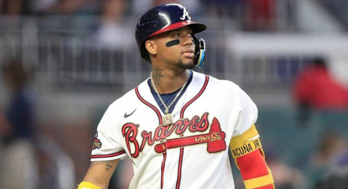 Ronald Acuña se unió al club de los 500 hits en las Grandes Ligas