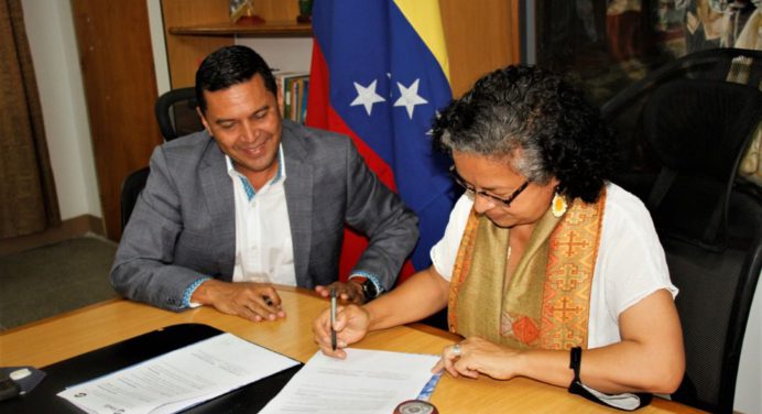 Sunagro y universidad Simón Rodríguez firman convenio en materia productiva y académica