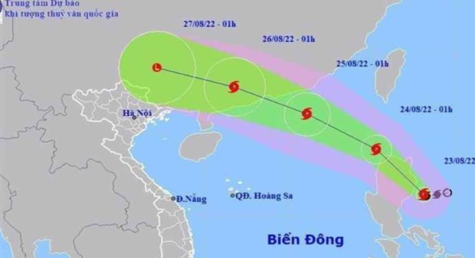 Sur de China en alerta por tormenta que se volverá tifón