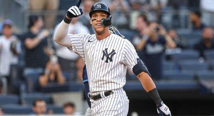 Aaron Judge la sacó de jonrón e igualó marca de Babe Ruth (+Video)