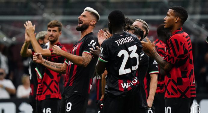 AC Milan ganó y se quedó con el Derby della Madonnina