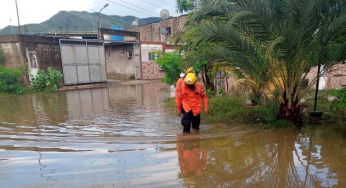 Activan el Estado Mayor de Seguridad en Nueva Esparta tras fuertes lluvias