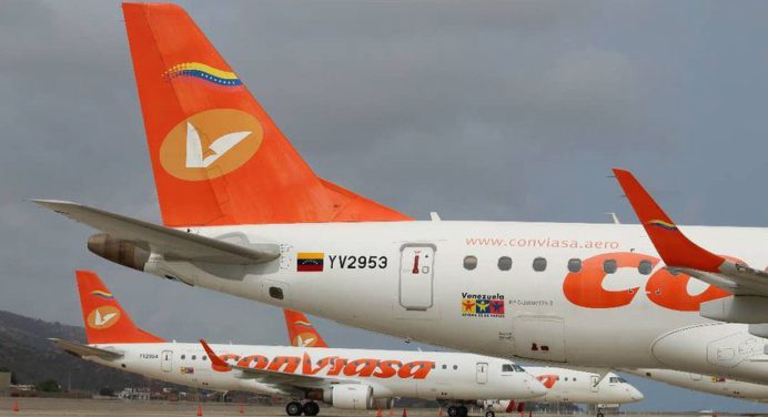 ¡Aprovecha y reserva! Conviasa activará vuelos entre Venezuela y Colombia este 26 de septiembre