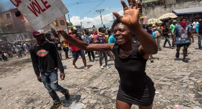 Aumenta tensión en Haití con violentas protestas contra el Gobierno