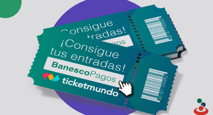 Banesco habilita su botón de pagos en ticketmundo.com