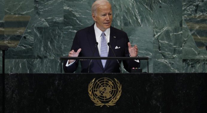 Joe Biden dice ante la ONU no buscar Guerra fría con China y reafirma su apoyo a Ucrania