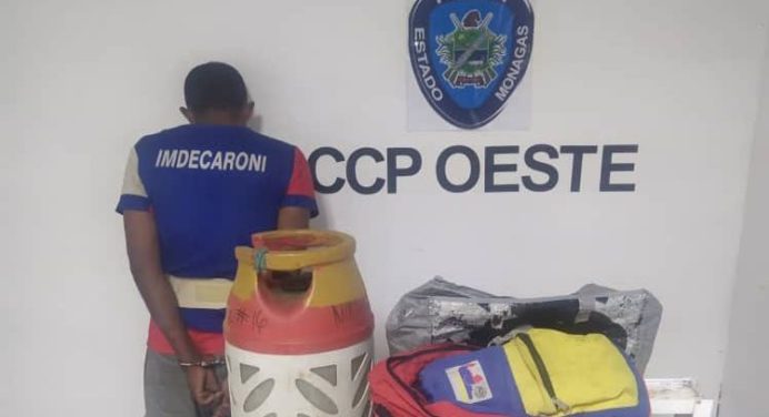 Capturan en Punta de Mata a alias “La sombra” por hurto en una iglesia
