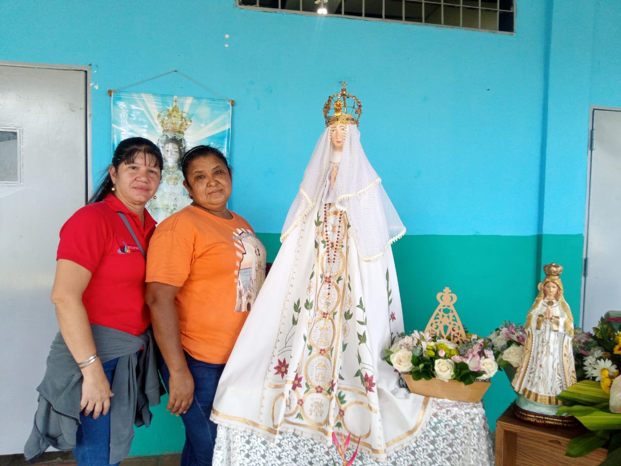 Comunidades festejaron cumpleaños de María en advocación de Del Valle