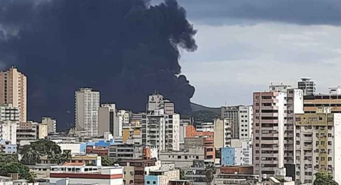 Controlado incendio en terminal Guaraguao de Pdvsa Anzoátegui