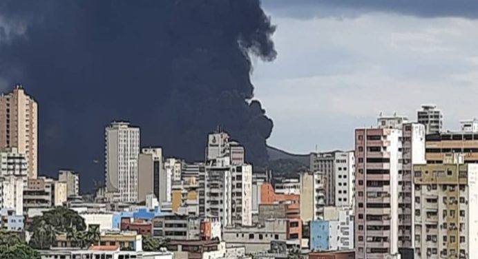 Pdvsa: Controlado incendio en terminal Guaraguao en Anzoátegui