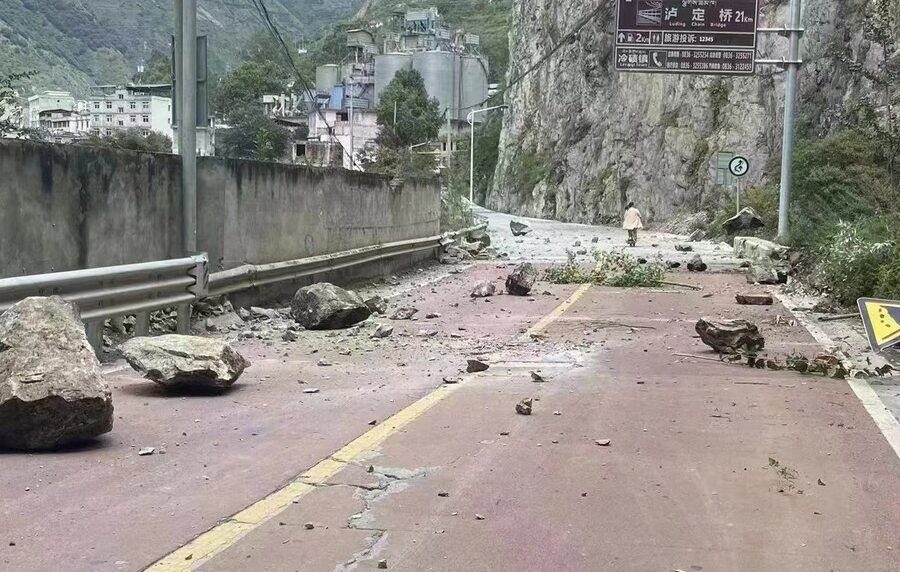 Decenas de muertos dejó un terremoto de magnitud 6,6 en China