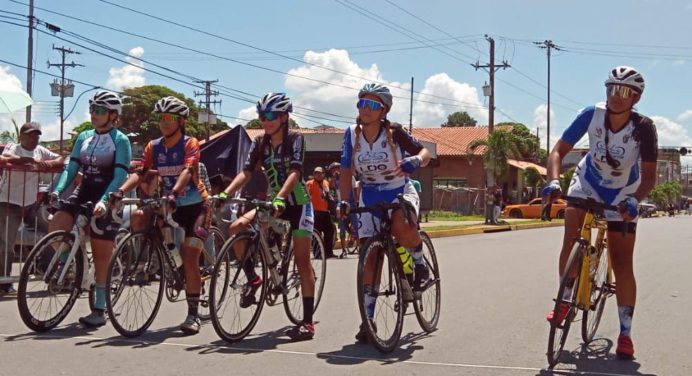 El ciclismo se hizo sentir en la avenida Bolívar de Punta de Mata