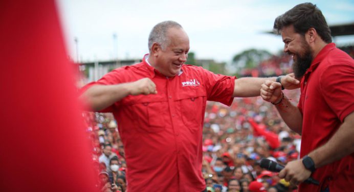 El vicepresidente del Psuv, Diosdado Cabello juramentó estructuras de Monagas