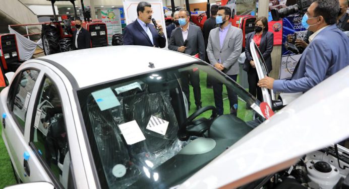 Entre 12 mil y 16 mil dólares costarán nuevos carros iraníes en Venezuela
