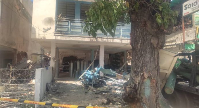 Explosión en local comercial en La Guaira deja seis heridos