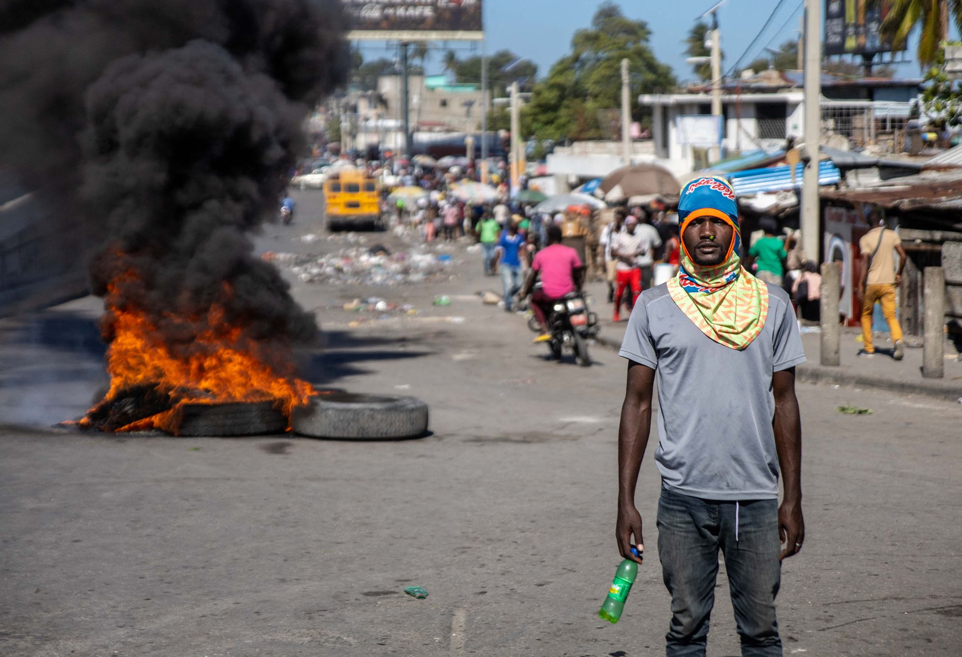 protestas en haiti