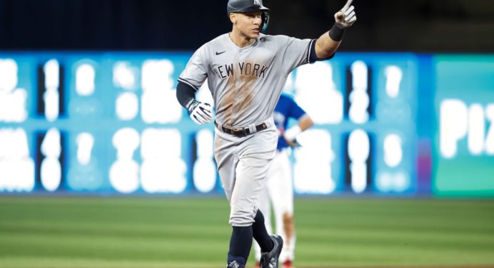 ¡Historia pura! Aaron Judge sacó el 61 y empató marca jonronera (+Video)