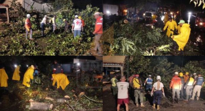 Daños e inundaciones dejan lluvias en Lara