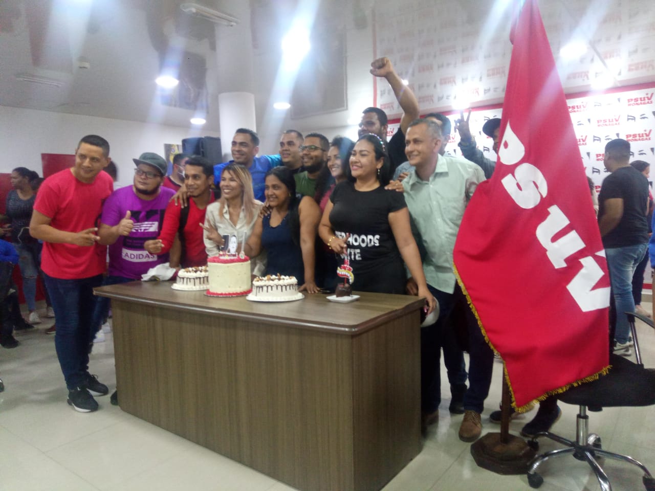 Jpsuv celebra 14 años de nacimiento revolucionario
