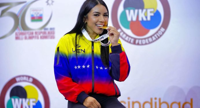 La venezolana Yorgelis Salazar encabeza el ranking mundial de Karate