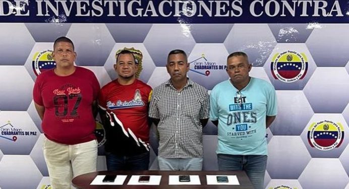 Cicpc capturó a sujetos que traficaban droga de Venezuela a Holanda