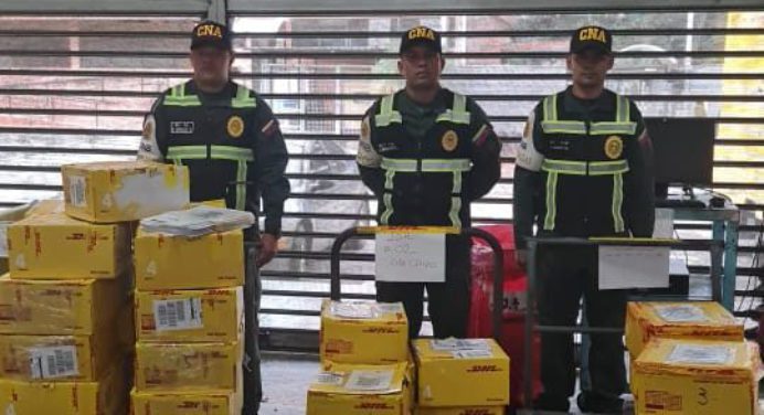 GNB incautó 164 kg de cocaína impregnada en polvo de cacao