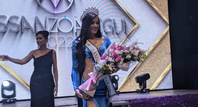 Mariángel Tovar representará a Anzoátegui en el Miss Venezuela 2022