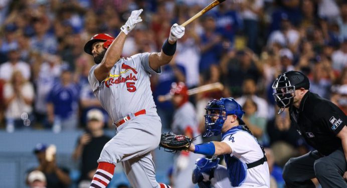 ¡Leyenda! Albert Pujols llegó a 700 jonrones en las Grandes Ligas (+Video)