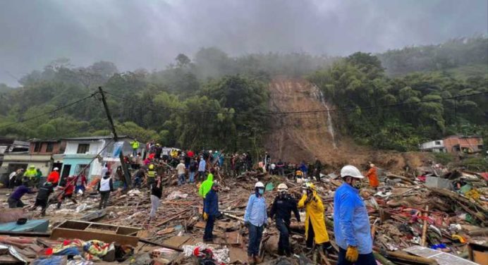 Lluvias en el departamento colombiano de Caldas dejan tres muertos y 3 mil familias afectadas