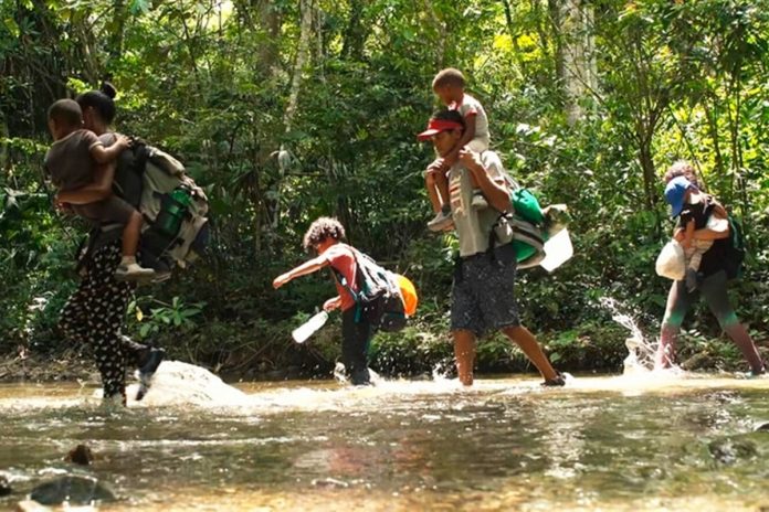 migrantes venezolanos pagan hasta 7 mil por llegar a eeuu laverdaddemonagas.com selva darien todo noticias 696x464 1
